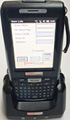 Portable driver’s license scanner. 